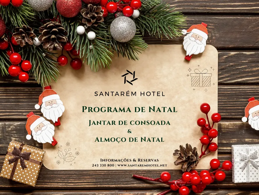 Programa de Natal 2023 - Santarém Hotel Programa de Natal 2023